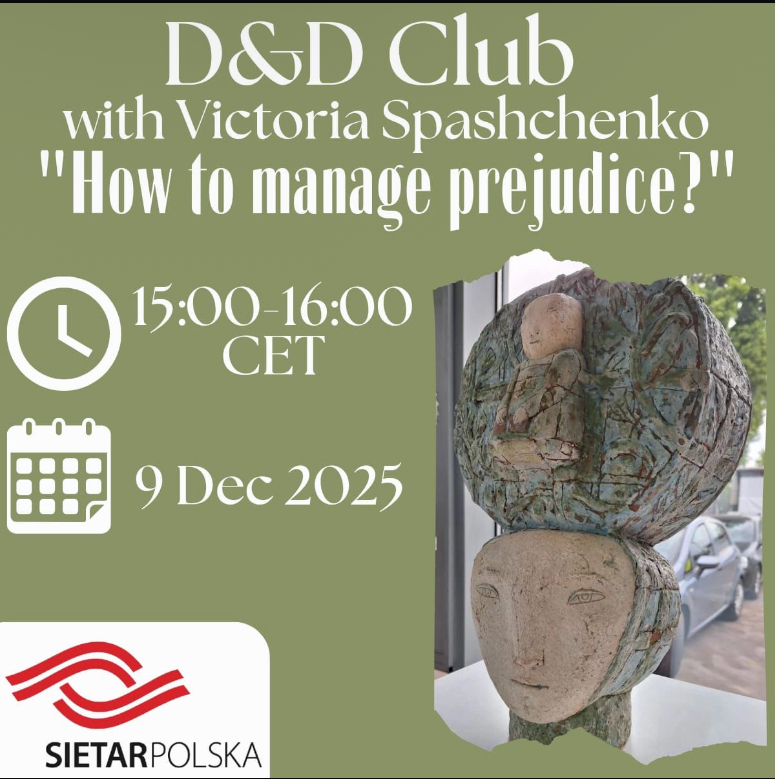 How to manage prejudice? - D&D Club with Victoria Spashchenko