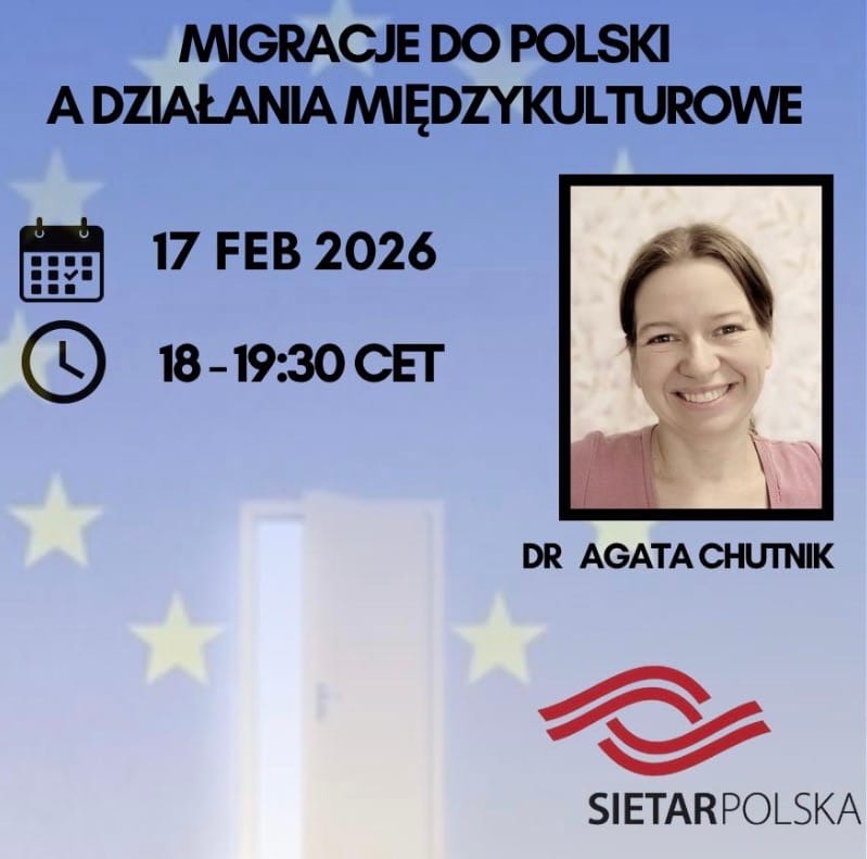 Migracje do Polski a działania międzykulturowe - z Dr Agata Chutnik