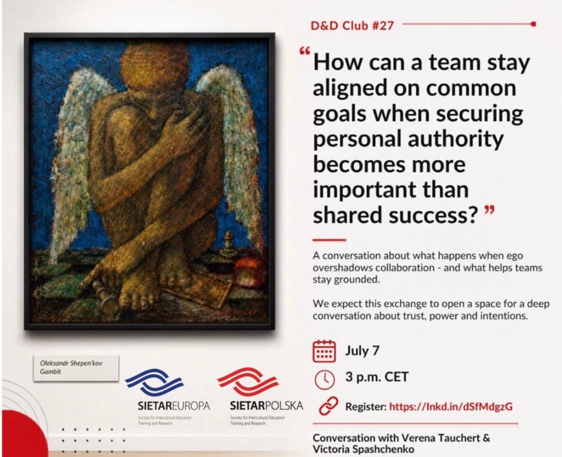 D&D Club #27 : How can a team stay aligned on common goals when securing personal authority becomes more important than shared success?