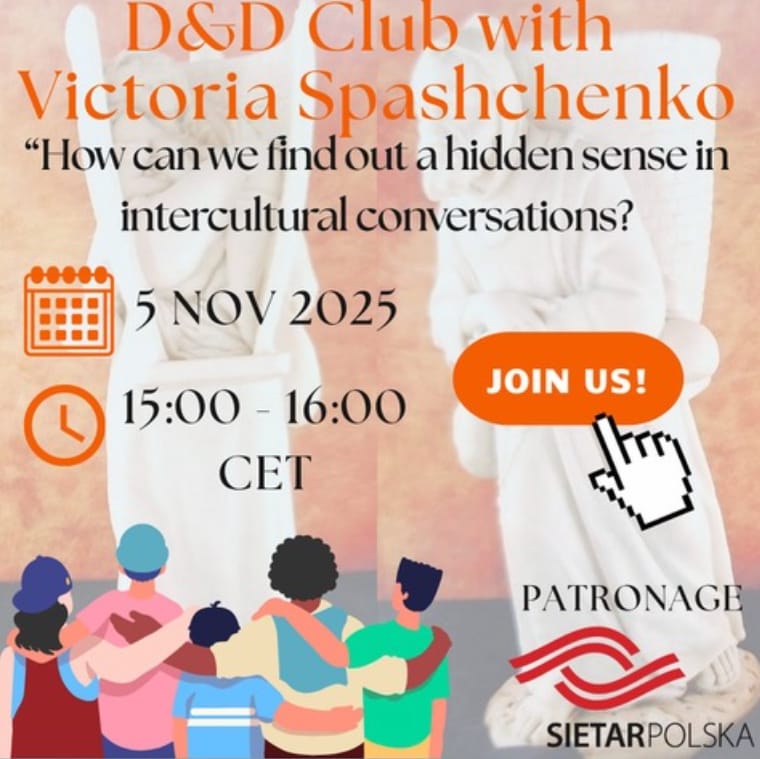 How can we find out a hidden sense in intercultural conversations? - D&D Club with Victoria Spashchenko