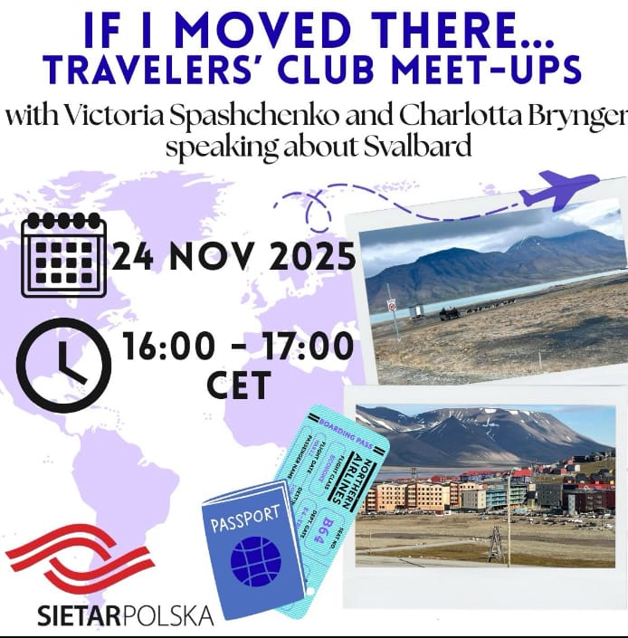 "If I Moved There ..."- Travelers' Club meet-ups  - with Victoria Spashchenko and Charlotta Brynger